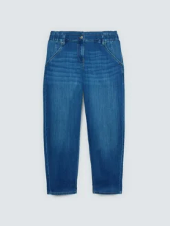 Jeans Balloon lavaggio blu effetto washed