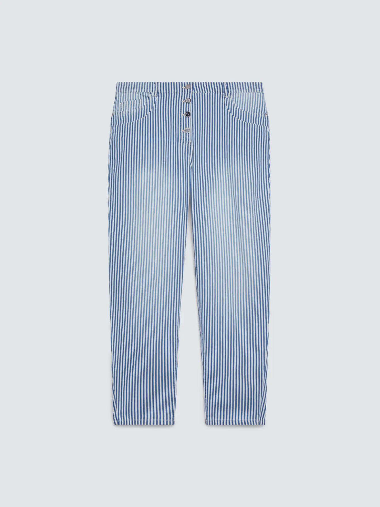 Jeans Barrel a righe