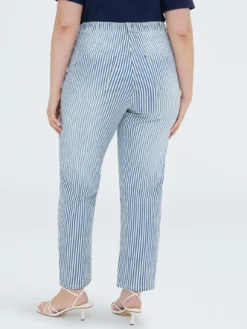 Jeans Barrel a righe