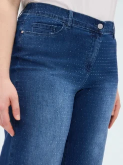 Jeans cropped full hotfix
