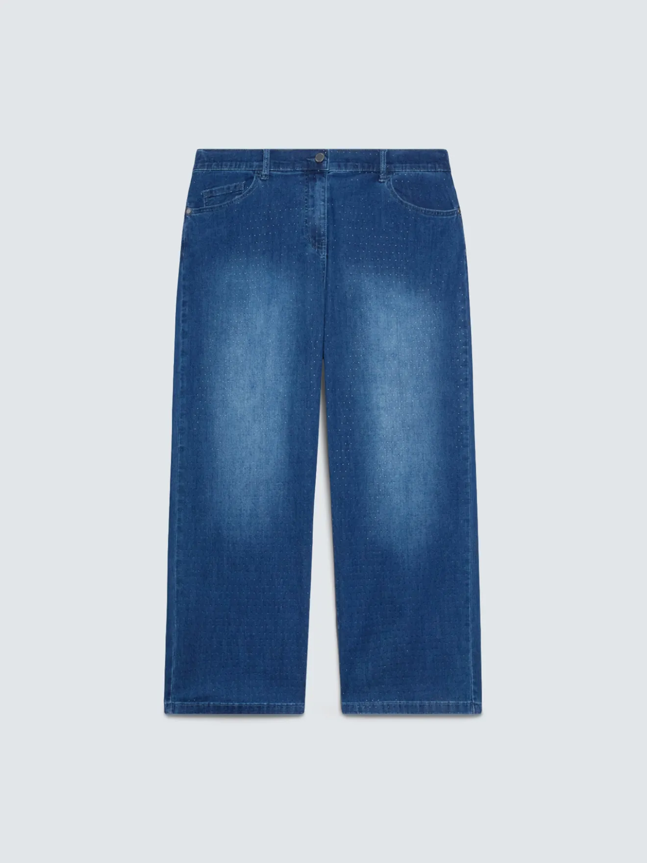 Jeans cropped full hotfix