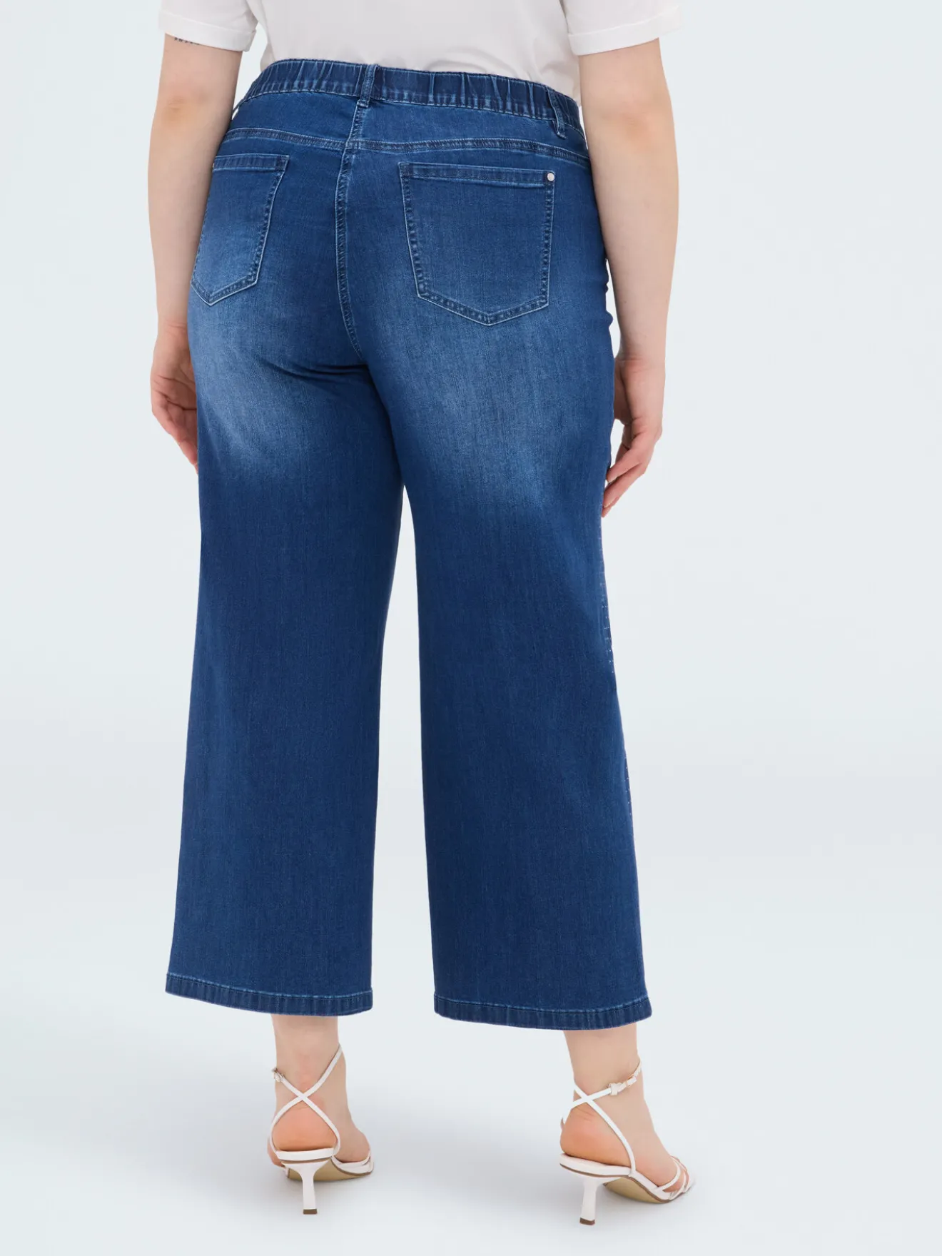 Jeans cropped full hotfix