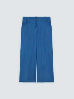 Jeans cropped in Tencel