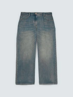 Jeans cropped lavaggio washed