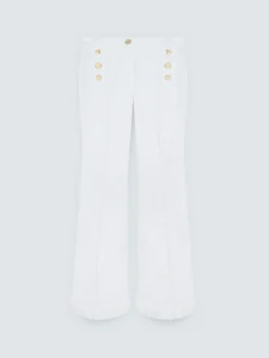 Jeans Flare con bottoni decorativi