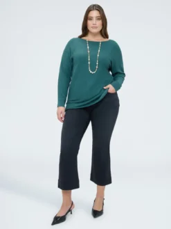 Jeans Kick Flare lavaggio black