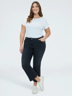 Jeans Kick Flare lavaggio black