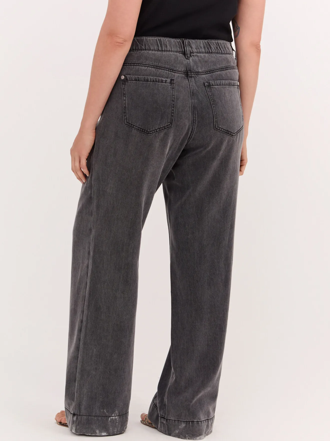Jeans Regular grey washed
