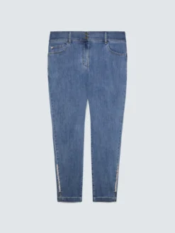 Jeans Skinny con applicazione luminosa