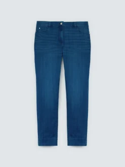Jeans Skinny lavaggio blu effetto washed
