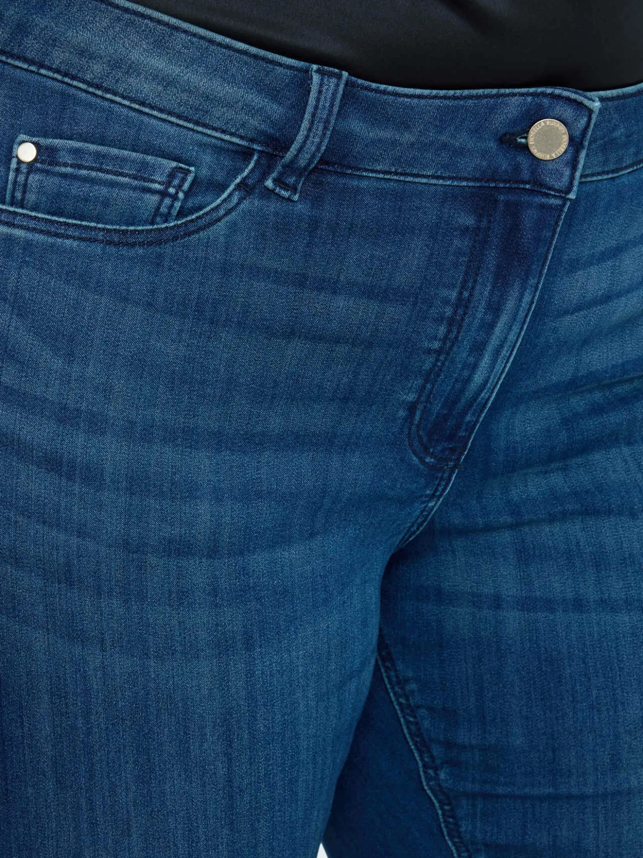 Jeans Skinny lavaggio blu effetto washed