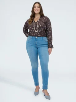 Jeans Skinny lavaggio light blue