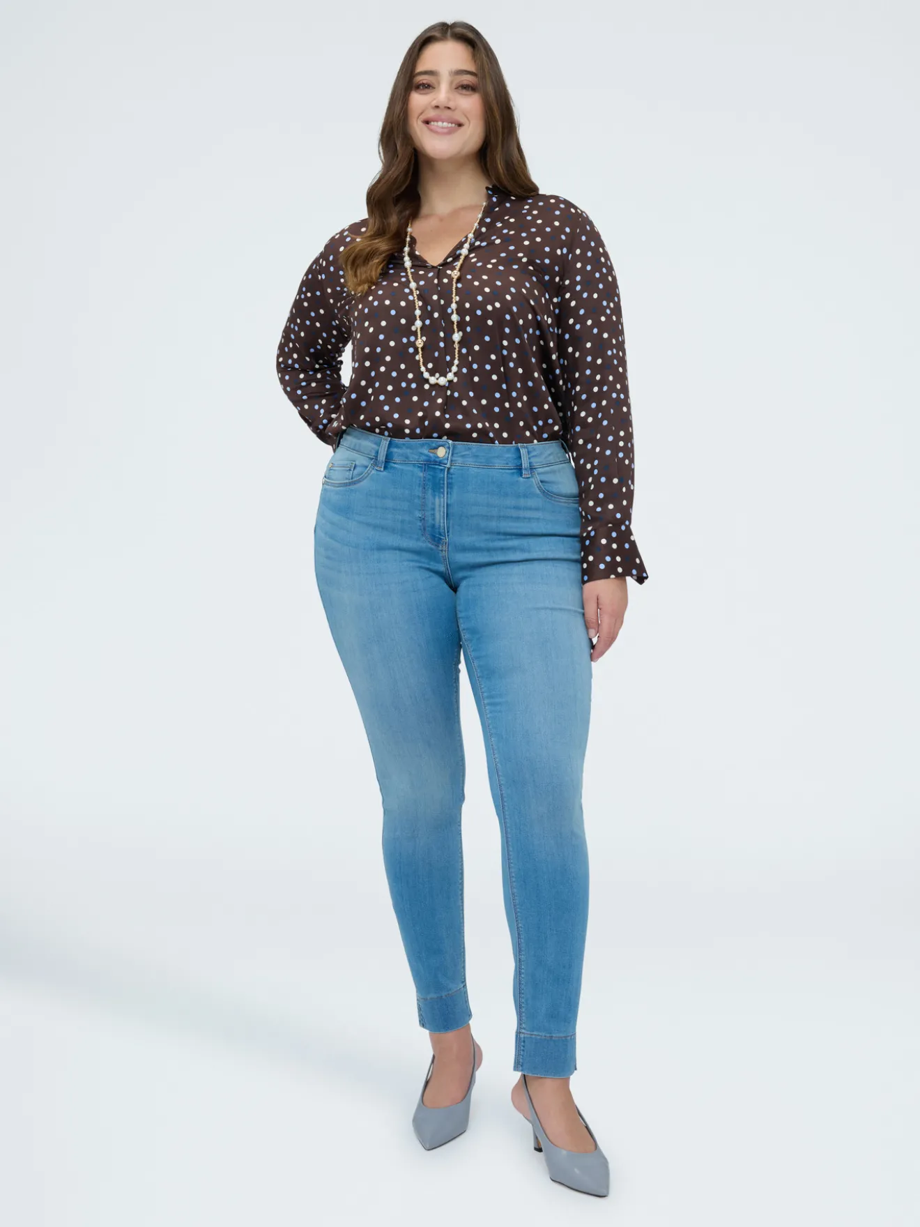 Jeans Skinny lavaggio light blue
