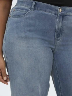 Jeans Wide Leg in denim washed