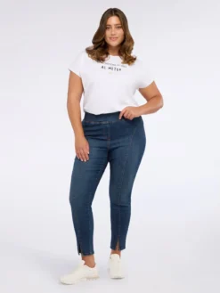 Jeggings dalla vita elasticizzata