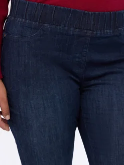 Jeggings in denim lavaggio scuro