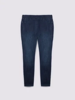 Jeggings in denim lavaggio scuro