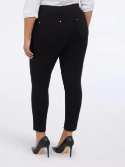 Jeggings in denim misto cotone