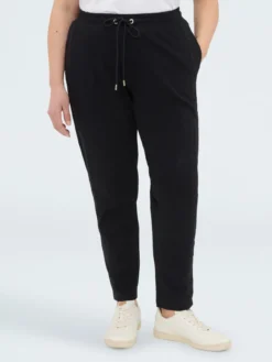 Joggers in cotone con bande laterali