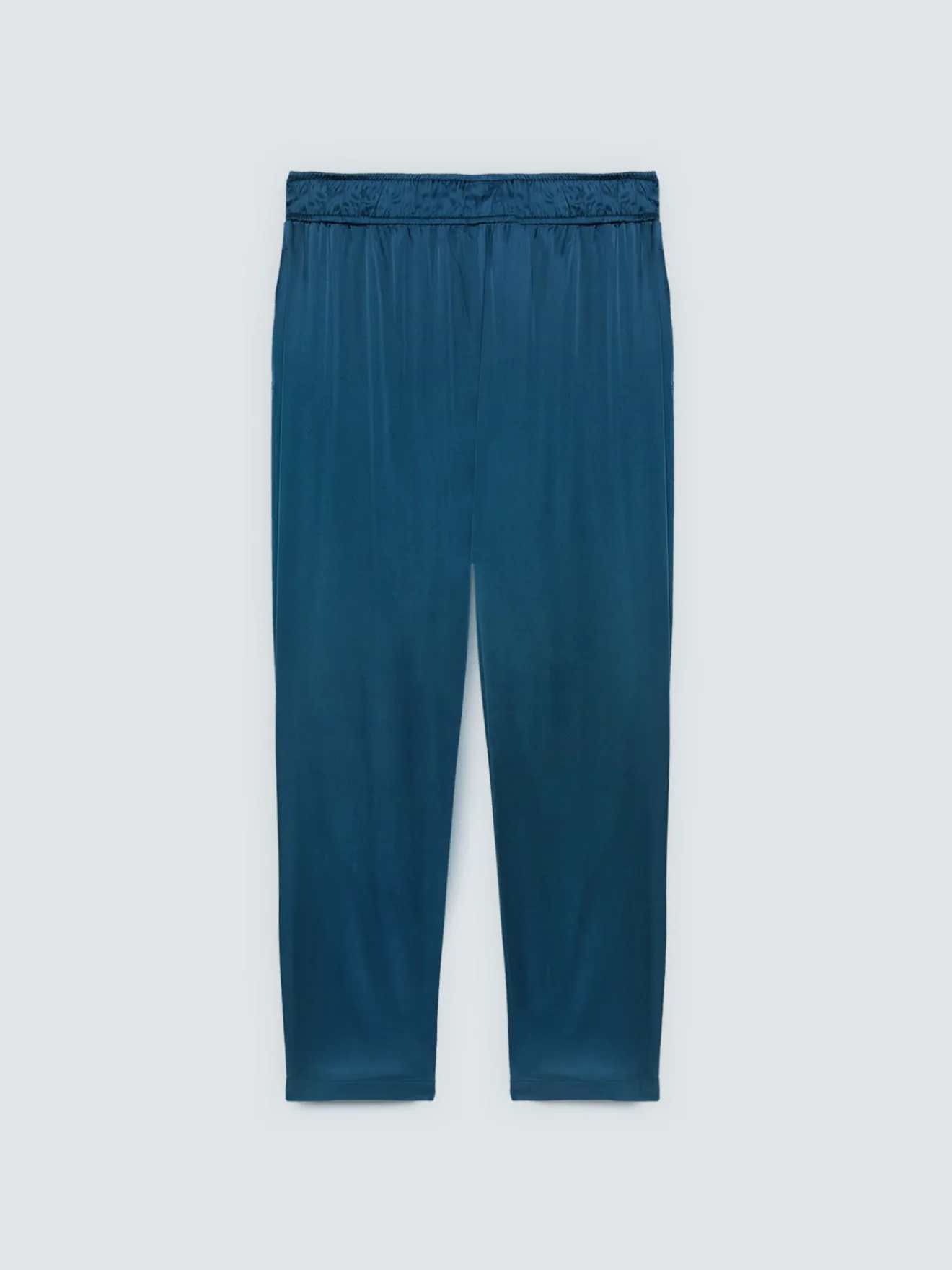 Joggers in raso stretch