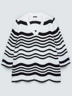 Maglia con colletto polo