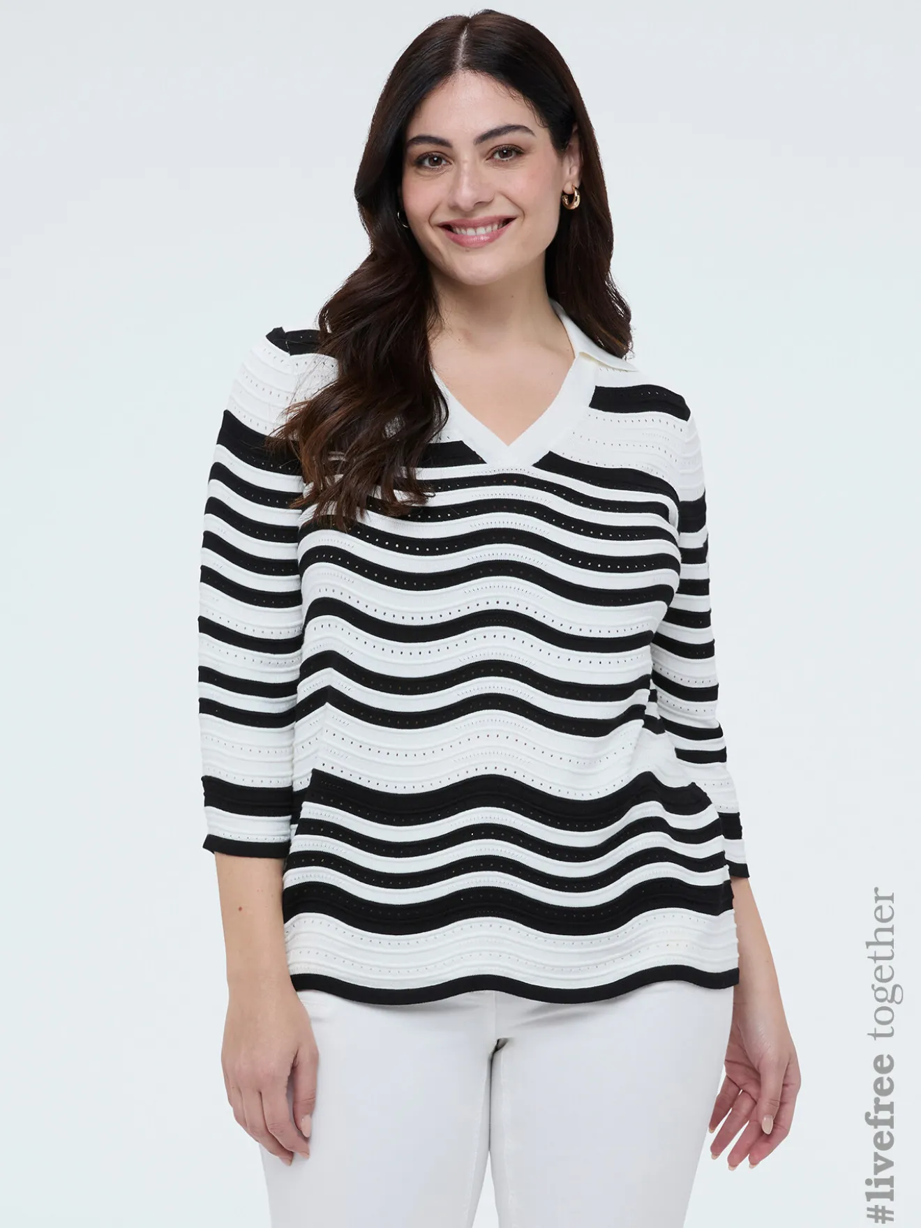 Maglia con colletto polo
