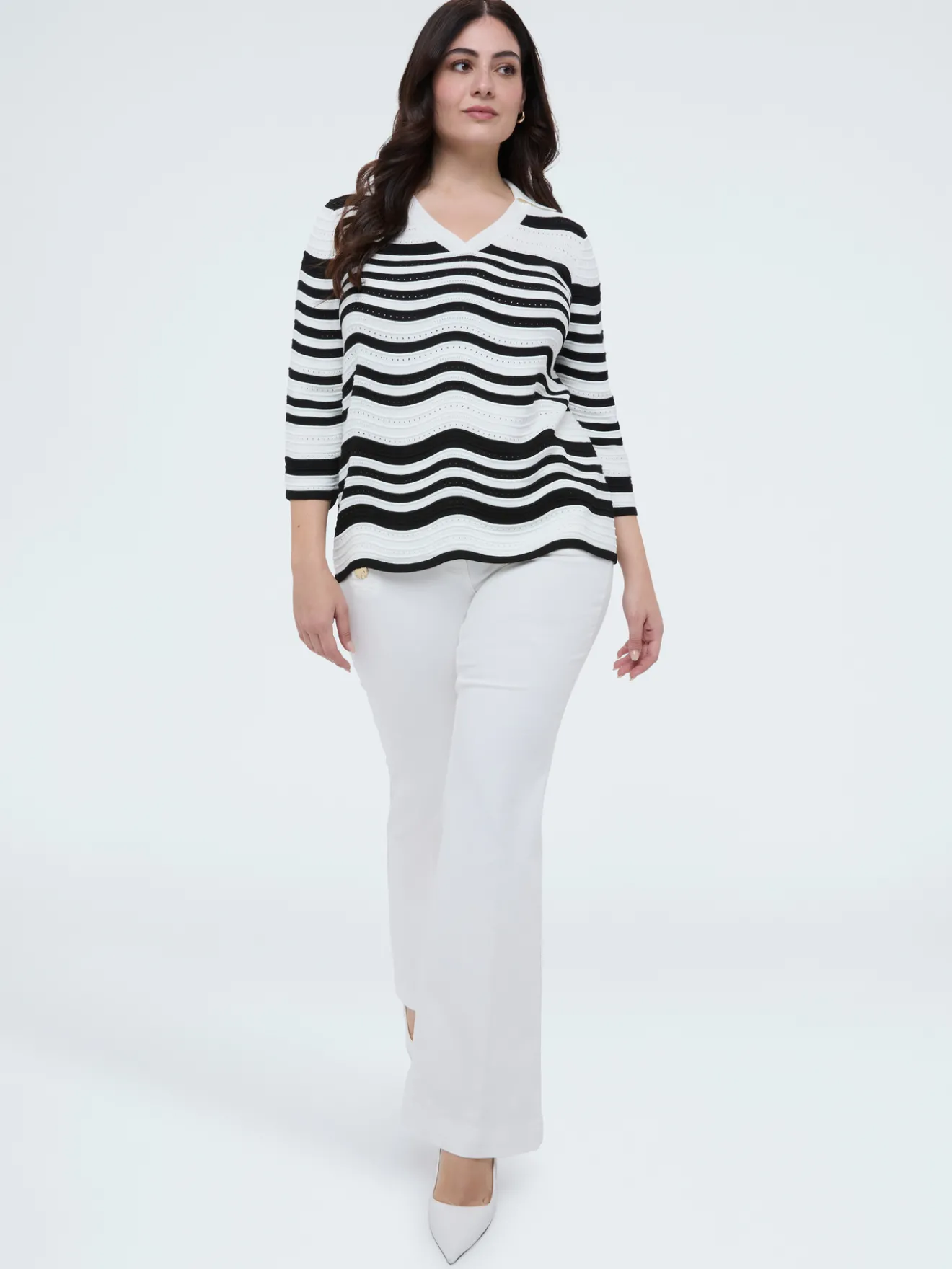 Maglia con colletto polo