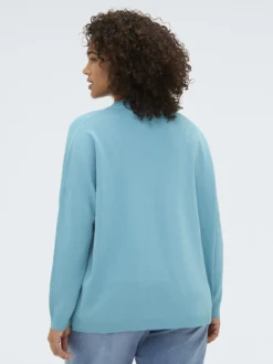 Maglia fine con scollo a V