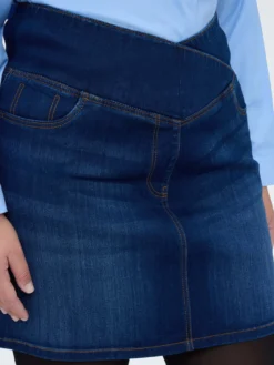 Minigonna in denim linea ad A