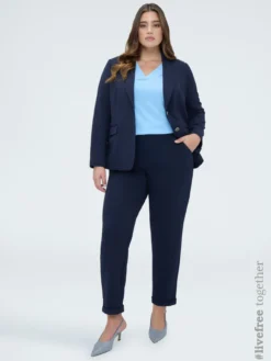 Pantaloni Ballon in tessuto stretch