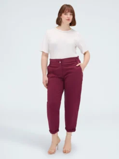 Pantaloni Balloon in misto cotone