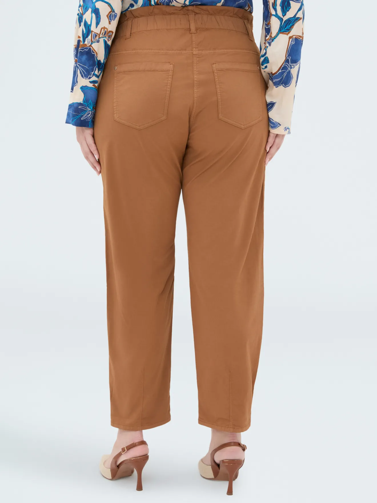 Pantaloni Balloon in misto cotone