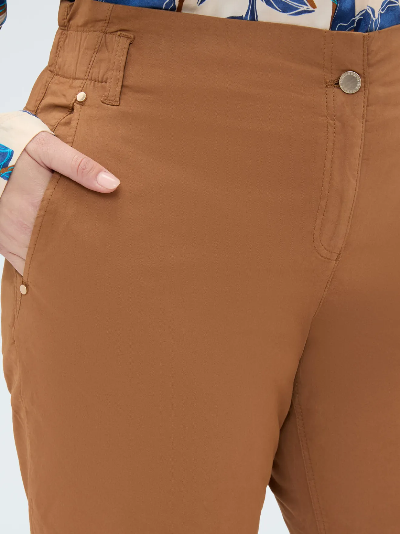 Pantaloni Balloon in misto cotone