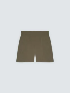 Pantaloni bermuda con vita elasticizzata