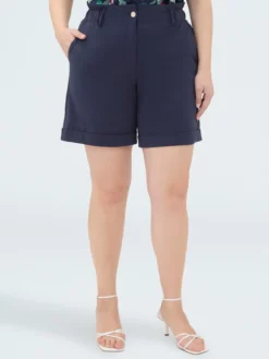Pantaloni Bermuda in Punto Milano