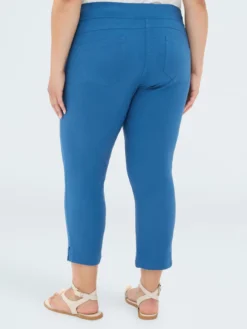 Pantaloni Capri con spacchetti