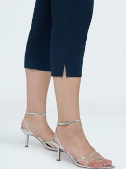 Pantaloni Capri in misto cotone