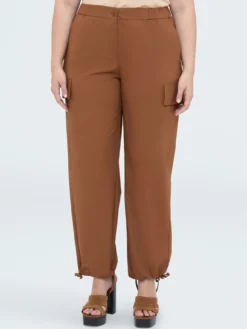 Pantaloni cargo in cotone