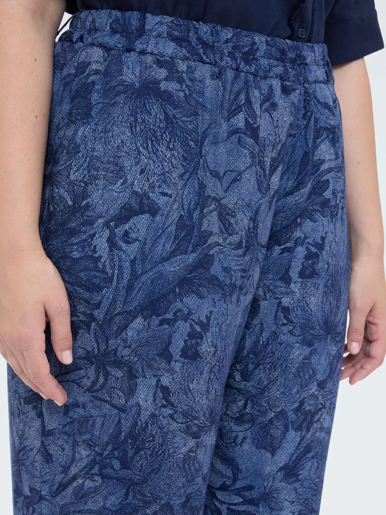 Pantaloni Carrot con stampa