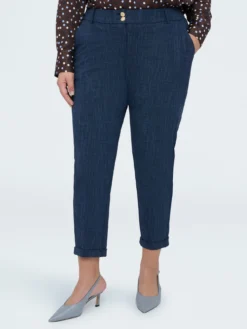 Pantaloni Carrot Fit in Punto Milano