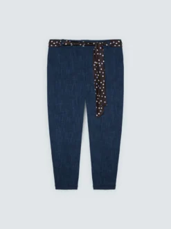 Pantaloni Carrot Fit in Punto Milano