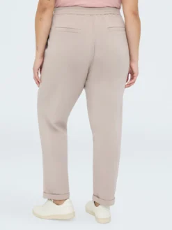 Pantaloni Carrot Fit in tessuto stretch