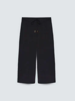 Pantaloni Cropped in Punto Milano