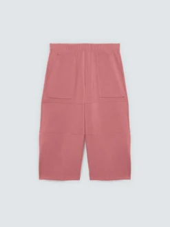 Pantaloni cropped in scuba
