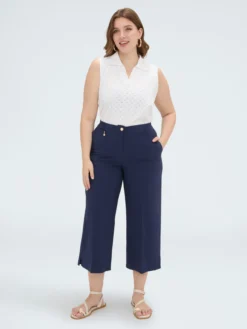 Pantaloni cropped leggeri