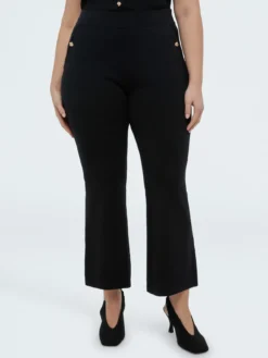 Pantaloni Flare in maglia