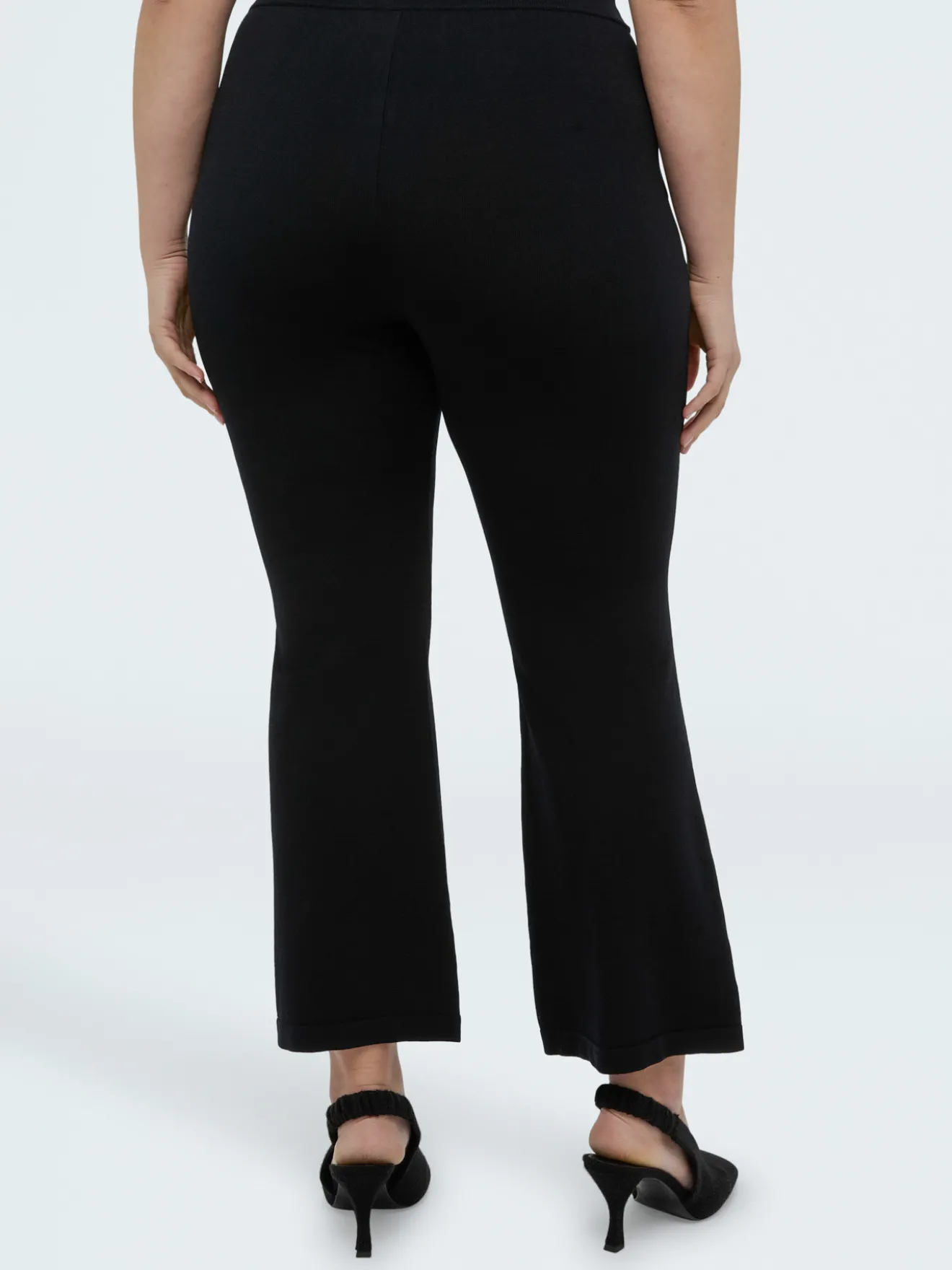 Pantaloni Flare in maglia