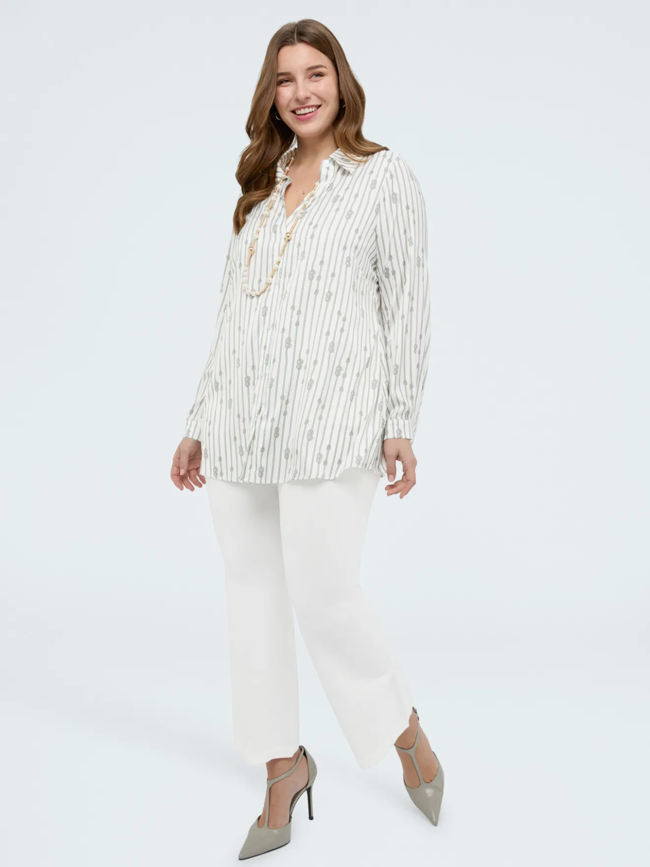 Pantaloni Flare in maglia