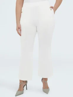 Pantaloni Flare in maglia