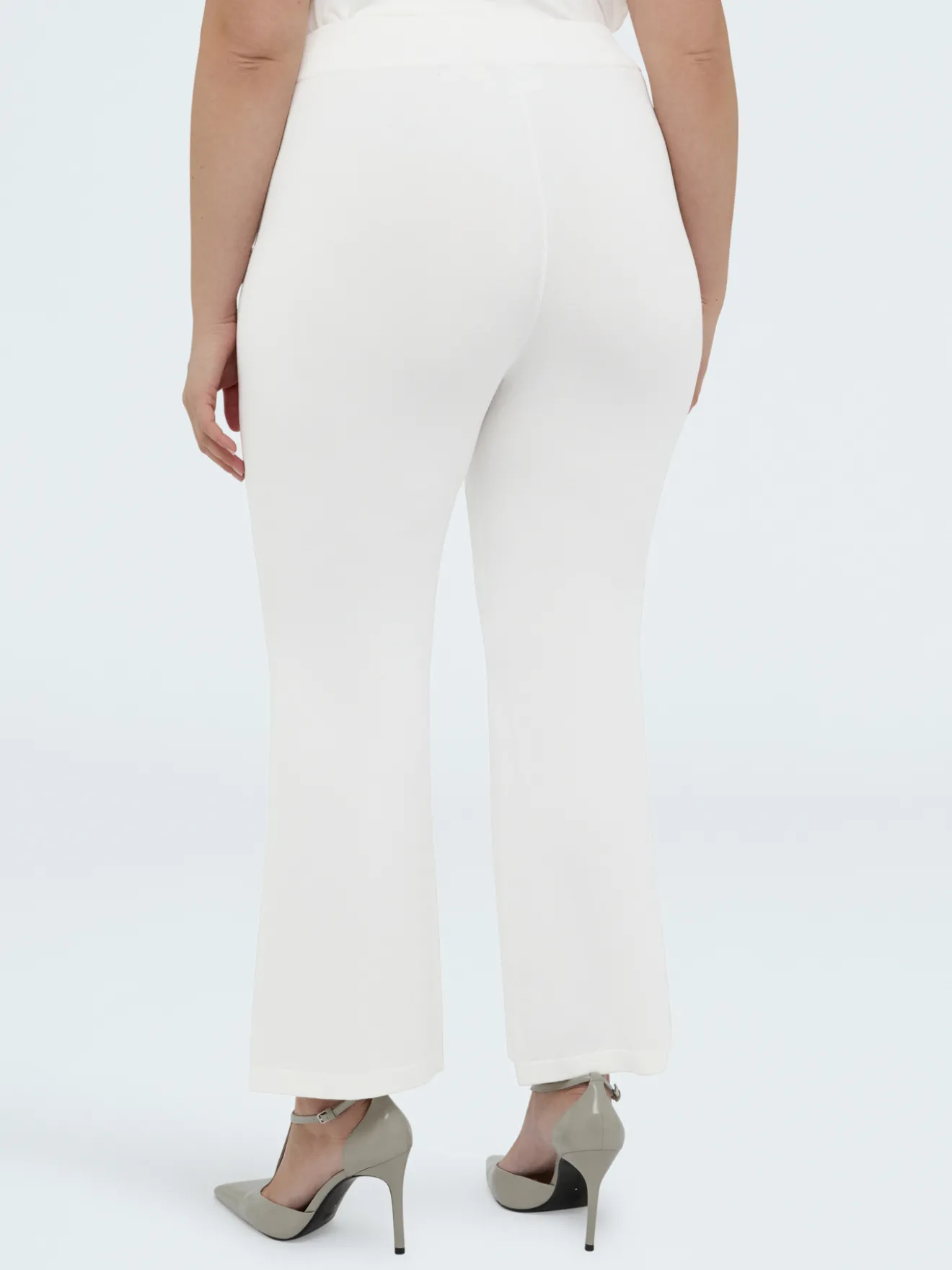 Pantaloni Flare in maglia